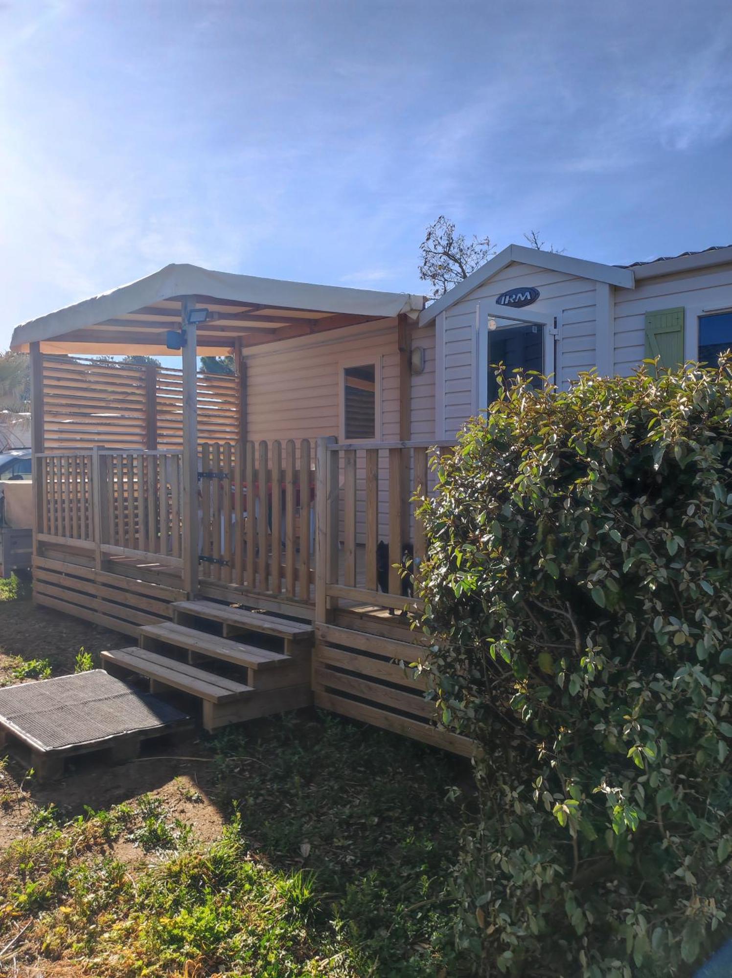 Mobil Home Lucky Climatise Camping Novela Port La Nouvelle מראה חיצוני תמונה